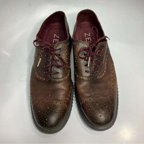 Cole Haan Zerogrand leather wingtip Oxford shoes size 9 - Picture 2 of 7